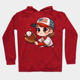 A Whimsical Tribute to American Culture in Cartoon Style T-Shirt Hoodie